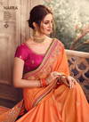 NAKKASHI KATHIKA Latest Fancy Designer Festive And Wedding Wear Stylish Heavy Embroidery Work Silk Saree Collection